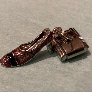 Vintage High Heel Nomination Style Link for Bracelet